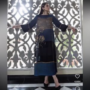 LULUSAR PAKISTANI SEMI FORMAL DRESS